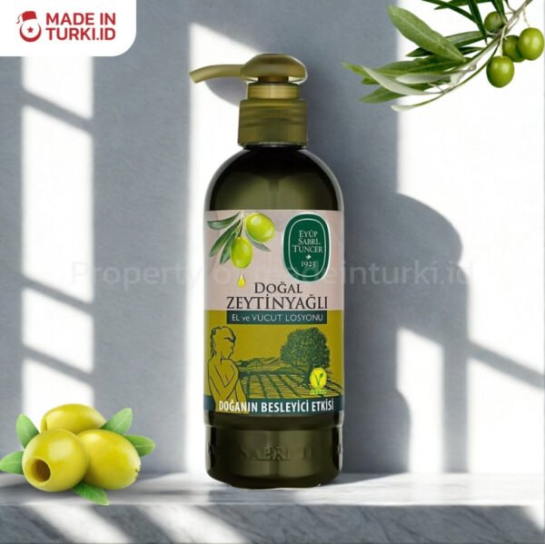 Eyüp Sabri Tuncer 1923 Doğal Zeytinyağlı El ve Vücut Losyonu 250 ml - Lotion Tangan dan Tubuh Minyak Zaitun Turki