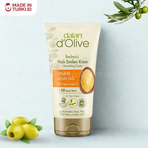 Dalan d'Olive Besleyici Hızlı Emilen Krem 60 ml - Krim Argan Organik Turki