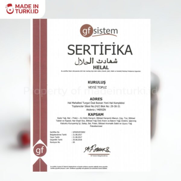 Epimedyumlu Bitkisel Karisimli Macun 43gr - Madu Pria Jar Herbal Turki