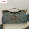 Turkish Clutch Blue Bag - Tas Selempang Biru Turki