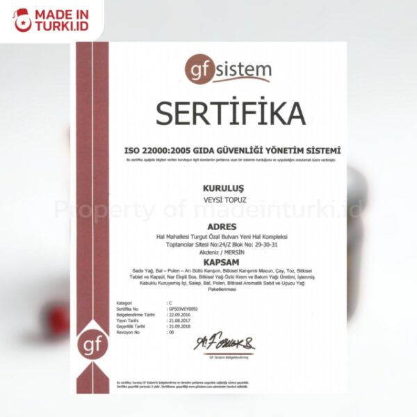 Epimedyumlu Bitkisel Karisimli Macun 43gr - Madu Pria Jar Herbal Turki