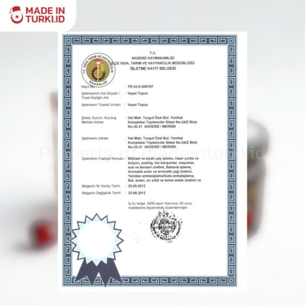 Epimedyumlu Bitkisel Karisimli Macun 43gr - Madu Pria Jar Herbal Turki