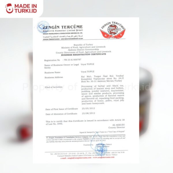 Epimedyumlu Bitkisel Karisimli Macun 43gr - Madu Pria Jar Herbal Turki