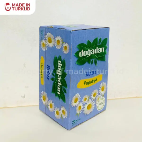 Dogadan Relax Papatya 18 Tea Bags - Dogadan Teh Aroma Bunga Kamomil 18 Kantong Asli Turki