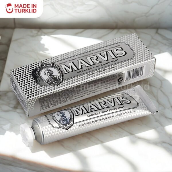 Marvis Smokers Whitening Mint 85ml - Marvis Pasta Gigi Premium Pemutih & Perokok Turki