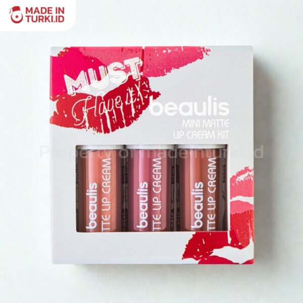 Beaulis Must Be Have It Lipstick Lip Cream Likit P 3 pcs - Beaulis Lipstick Lip Cream Turki