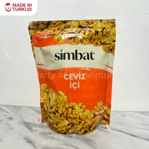 Simbat Ceviz Ici 150gr - Simbat Snack Kacang Kacangan 150gr Turki
