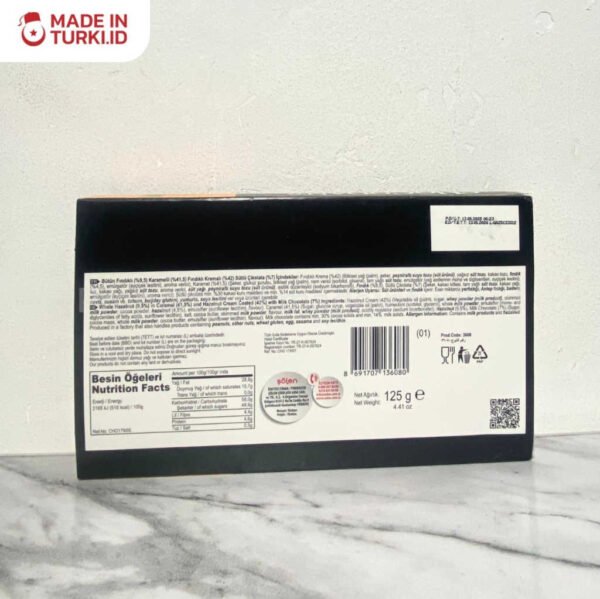 Chocodans Karamel Cikolata 125gr - Chocodans Cokelat Karamel Turki