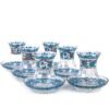 Tea Glass Turki 6 pcs - Gelas Teh 1 Set Turki