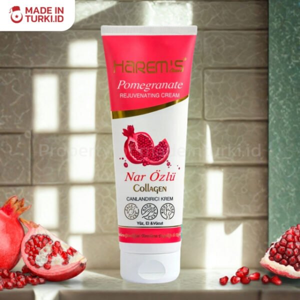 Harems Pomegranate Rejuventing Cream Nar Ozlu 250ml - Harems Krim Delima Turki