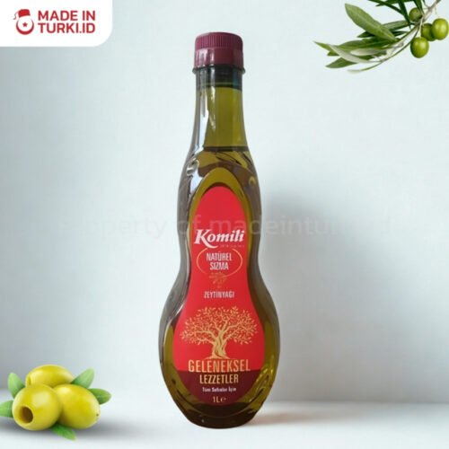 Komili Natürel Sızma Zeytinyağı Geleneksel Lezzetler 1 L - Komili Minyak Zaitun Extra Virgin Turki
