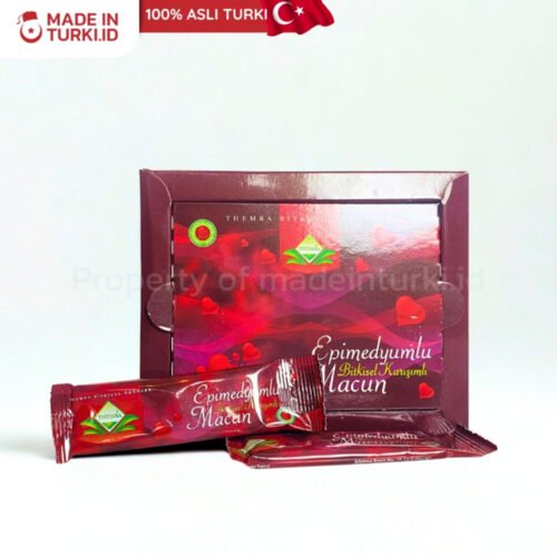 Epimedyumlu Bitkisel Karisimli Macun 144gr - Madu Pria Isi 12 Sachet Herbal Turki