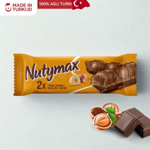Solen Nutymax 2x Findik Kremali Hazelnut 44 gr - Solen Nutymax Cokelat Bar Hazelnut Turki