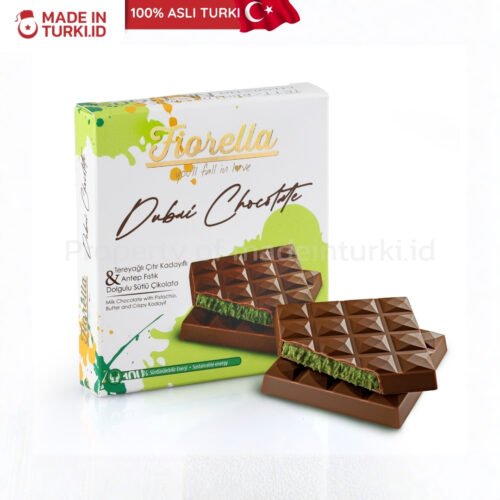 Fiorella Dubai Chocolate 60gr – Fiorella Cokelat Dubai Pistachio Turki