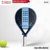 Nordicdots Jet Series Padel Racket Black Blue – Raket Padel Nordicdots Jet Series Hitam Biru