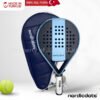Nordicdots Jet Series Padel Racket Black Blue – Raket Padel Nordicdots Jet Series Hitam Biru