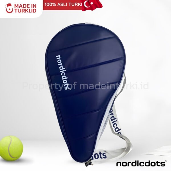 Nordicdots Jet Series Padel Racket Black Blue – Raket Padel Nordicdots Jet Series Hitam Biru
