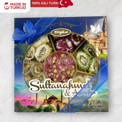 Tugba Sultan Ahmet & Ayasofya Turkish Delight 430gr - Tugba Lokum Mix Turkish Delight Turki
