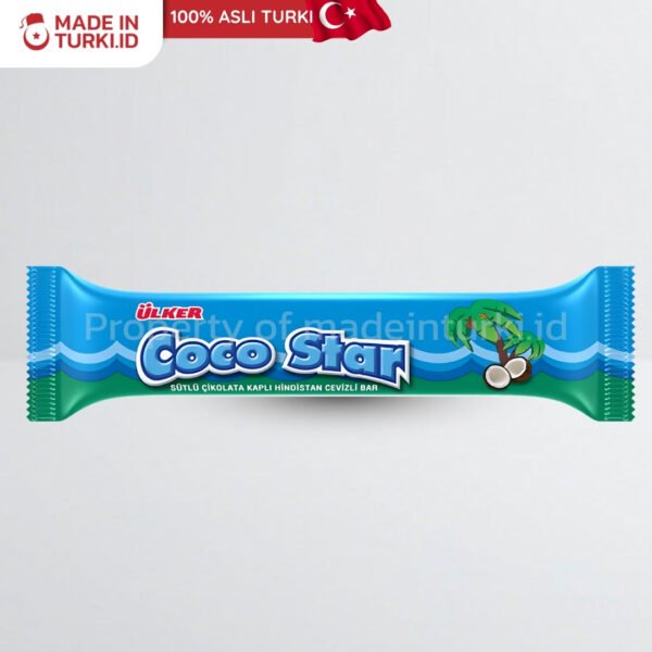 Ulker Coco Star 25gr - Ulker Cokelat Bar Kelapa Turki
