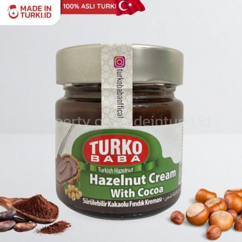 Turko Baba Hazelnut Cream with Cocoa 220gr – Turko Baba Selai Krim Hazelnut Cokelat Turki