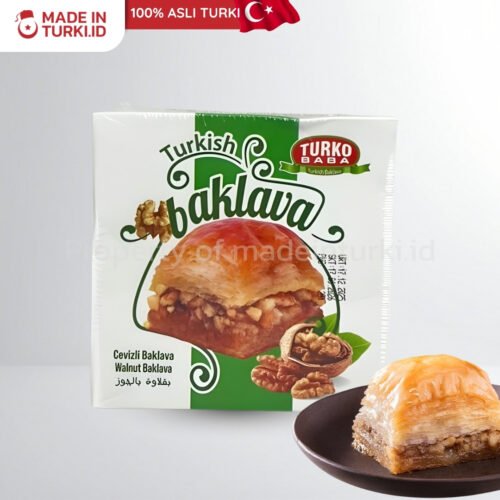 Turko Baba Turkish Baklava Cevizli Baklava 125gr - Turko Baba Baklava Isi Walnut Turki