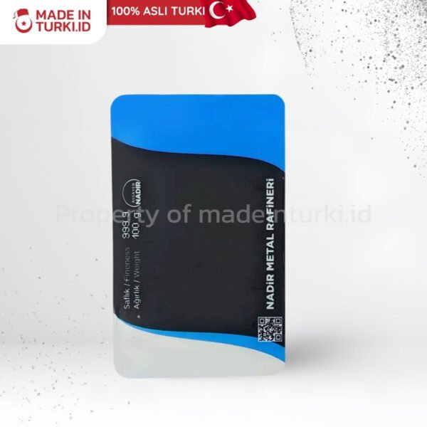 Nadir Fine Silver 100gr - Nadir Perak Batangan 100gr Turki