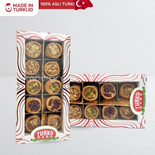 Turko Baba Biskuvi Krema Dolgulu Kadayif Yuvasi 110gr - Turko Baba Kadayif Isi Krim Turkish Delight Turki