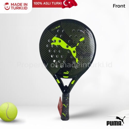 Puma Solar Blink Power Padel Racket Neon Green – Raket Padel Puma Solar Blink Power Hijau Neon