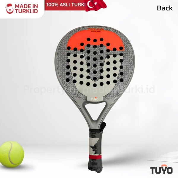 60 Tuyo Pro Cosmic Silver Padel Racket – Raket Padel Tuyo Cosmic Silver