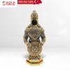 B-740 Altin - 1 Figure Yeni Kalkanli Buyuk Boy Zirh Altin B-740 - Hiasan Prajurit Ottoman Emas Asli Turki
